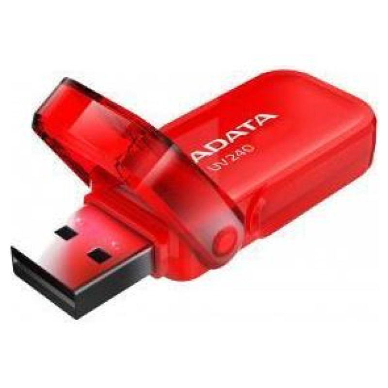 Adata MEMORY DRIVE FLASH USB2 32GB/RED AUV240-32G-RRD ADATA