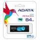Adata MEMORY DRIVE FLASH USB3.1 64GB/BLACK AUV320-64G-RBKBL ADATA