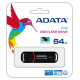 Adata MEMORY DRIVE FLASH USB3.1 64GB/BLACK AUV150-64G-RBK ADATA