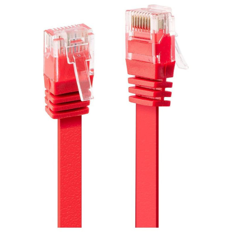 Lindy CABLE CAT6 U/UTP 5M/RED 47514 LINDY