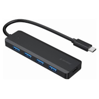 Gembird I/O HUB USB-C 4PORT/UHB-CM-U3P4P-01 GEMBIRD
