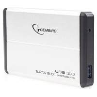 Gembird HDD CASE EXT. USB3 2.5"/SILVER EE2-U3S-2-S GEMBIRD