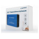 Gembird HDD CASE EXT. USB3 2.5"/BLUE EE2-U3S-2-B GEMBIRD
