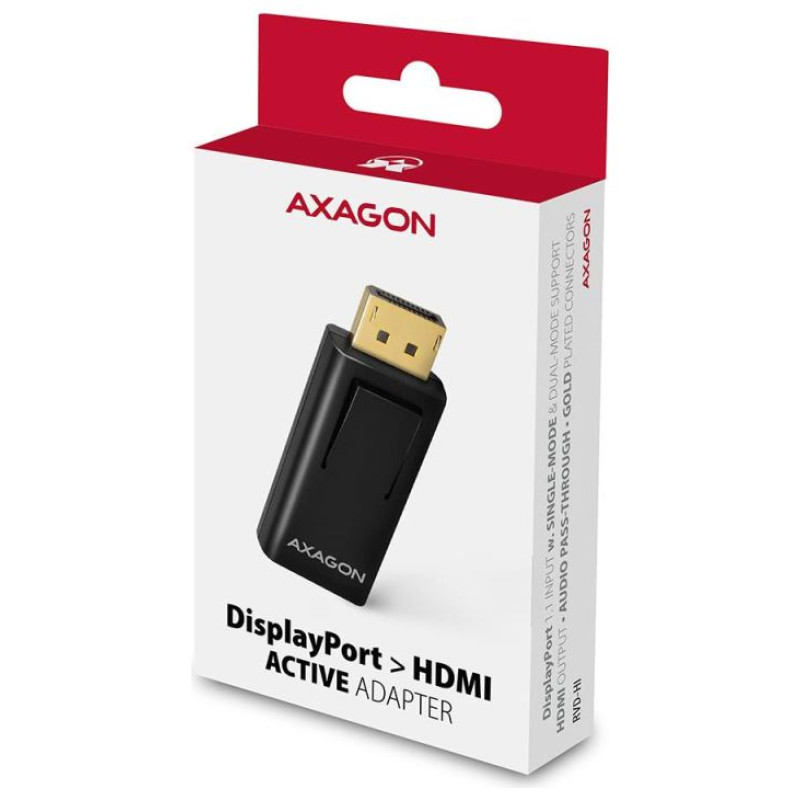 Axagon RVD-HI, DisplayPort -> HDMI Reduction / Mini Adapter, FullHD