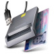 Axagon CARD READER FLAT SMARTCARD/ID/USB2.0 1.3M CRE-SM3T AXAGON