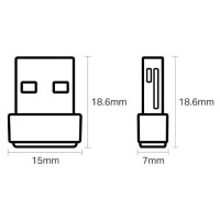 Tp-Link WRL ADAPTER 600MBPS USB/ARCHER T2U NANO TP-LINK