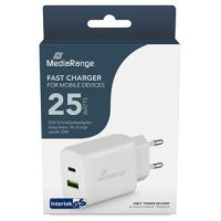 Mediarange POWER ADAPTER USB/USB-C 25W/FAST MRMA112 MEDIARANGE