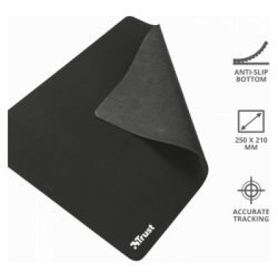 Trust Datorpeles paliktnis Trust Mouse Pad M Black