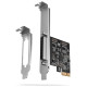 Axagon NET CARD PCIE 1PORT/SP&LP PCEA-P1N AXAGON