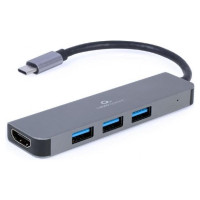 Gembird I/O ADAPTER USB-C TO HDMI/USB3/2IN1 A-CM-COMBO2-01 GEMBIRD
