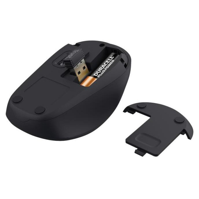 Trust MOUSE USB OPTICAL WRL YVI+/BLACK 24549 TRUST