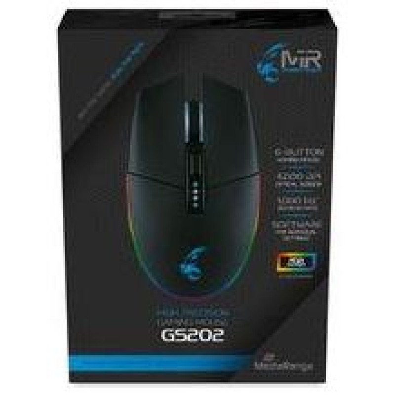 Mediarange MOUSE USB OPTICAL BLACK/MRGS202 MEDIARANGE