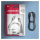 Axagon CABLE USB-C TO USB-C 1M 240W/8K BLACK BUCM4X-CM10AB AXAGON