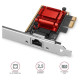 Axagon NET CARD PCIE 2.5GBE 1PORT/SP&LP PCEE-G25 AXAGON
