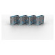 Lindy USB PORT BLOCKER 10PACK/BLUE 40462 LINDY