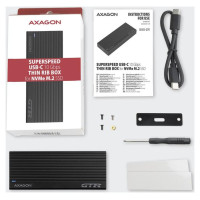 Axagon SSD ACC ENCLOSURE M.2 NVME/USB-C EEM2-GTR AXAGON