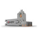 Lindy USB PORT BLOCKER 4PACK/ORANGE 40453 LINDY