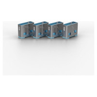 Lindy USB PORT BLOCKER 4PACK/BLUE 40452 LINDY