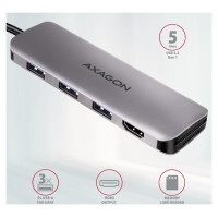 Axagon I/O HUB USB-C 5IN1/0.2M HMC-HCR3A AXAGON