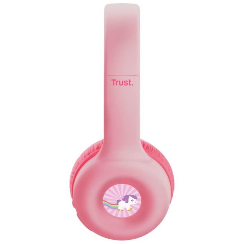 Trust HEADPHONES WRL NOUNA KIDS/PINK 25274 TRUST