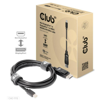 Club3D CABLE MINI DP TO DP 2M/M/M CAC-1115 CLUB3D