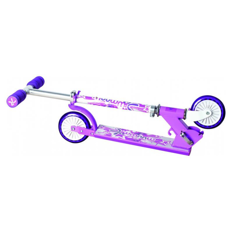 Muuwmi KiddyScooter Racing skrejritenis,  rozā - AU 507