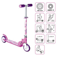 Muuwmi KiddyScooter Racing skrejritenis,  rozā - AU 507