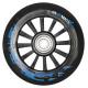 Muuwmi Stuntscooter skrejritenis 100 mm, melns/zils - AU 408