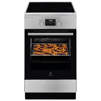 Electrolux elektriskā plīts ar elektrisko cepe&scaron;krāsni un indukcijas virsmu, 50cm (1. kopija) - LKI564267X