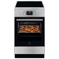 Electrolux elektriskā plīts ar elektrisko cepeškrāsni un indukcijas virsmu, 50cm (1. kopija) - LKI564267X