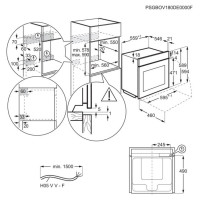 Electrolux SteamBoost tvaika cepeškrāsns, 70l - EOB8S39H