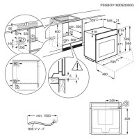 Electrolux SteamBoost tvaika cepeškrāsns, 70l - EOB8S39H