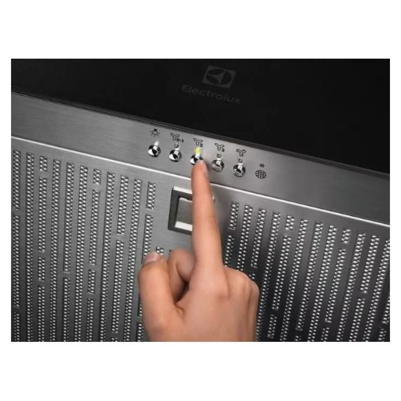 Electrolux tvaika nosūcējs (iebūv.), melns, 54 cm - LFG716R