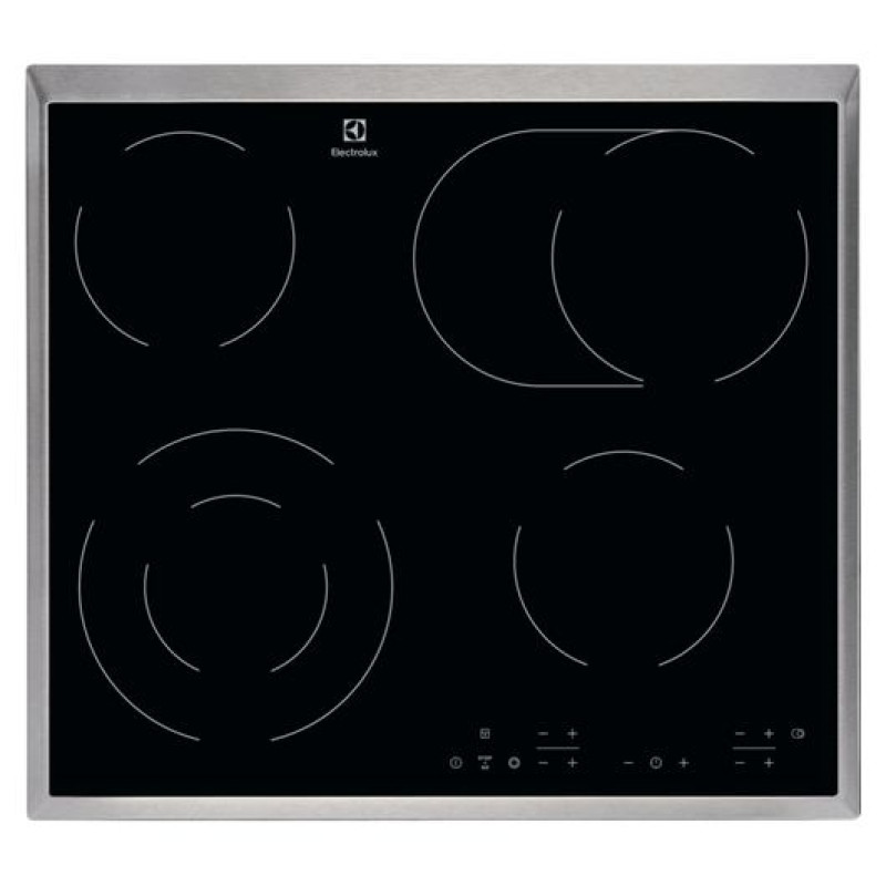 Electrolux keramiskā  plīts  virsma - EHF6346XOK