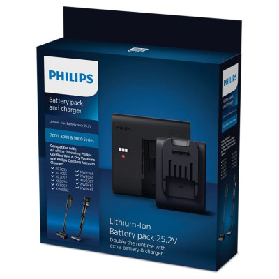 Philips VACUUM ACC BATTERY & CHARGER/XV1797/01 PHILIPS