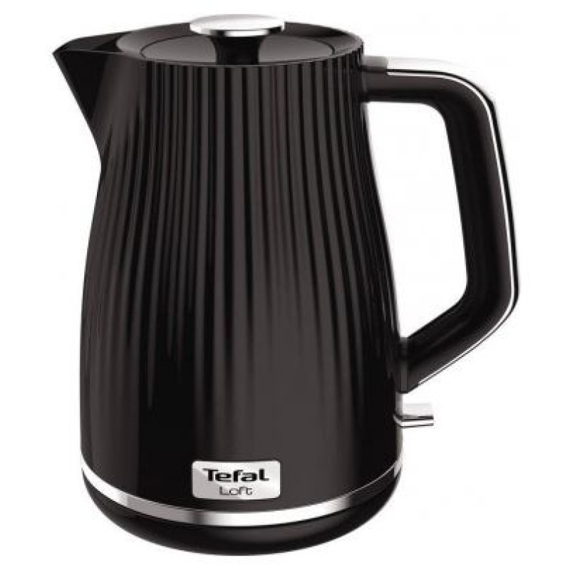 Tefal tējkanna Loft, 1.7l, 2400W, melna - KO2508