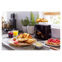Philips Tosteris, 830W (melns) - HD2582/90