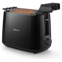 Philips Tosteris, 550-650 W, melns - HD2583/90