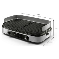 Philips elektriskais galda grils, melns - HD6222/90