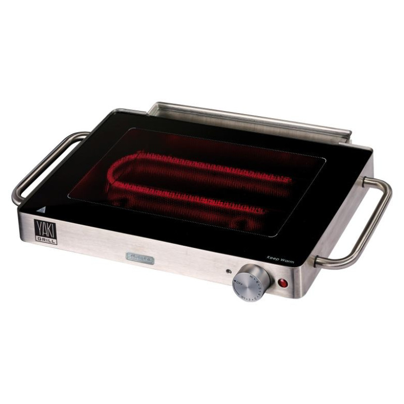 Ariete YAKI galda grills ar keramisko virsmu, 800W - A798