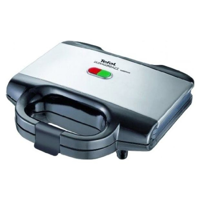 Tefal sviestmaižu tosteris Ultracompact, melna/sudraba - SM155212