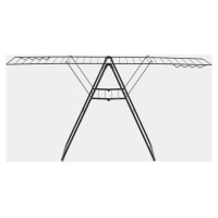 Brabantia HangOn veļas žāvētājs, 25m, Matt Black - 403460