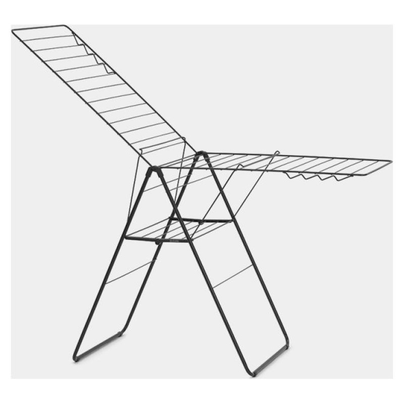 Brabantia HangOn veļas žāvētājs, 25m, Matt Black - 403460