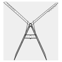 Brabantia HangOn veļas žāvētājs, 25m, Matt Black - 403460