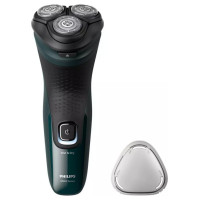 Philips Shaver Series 3000X, Wet& Dry skuveklis (lādējams), tumši zaļš - X3002/00