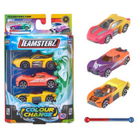 Teamsterz Krāsu mainošo automašīnu 3-paka, 7,5 cm