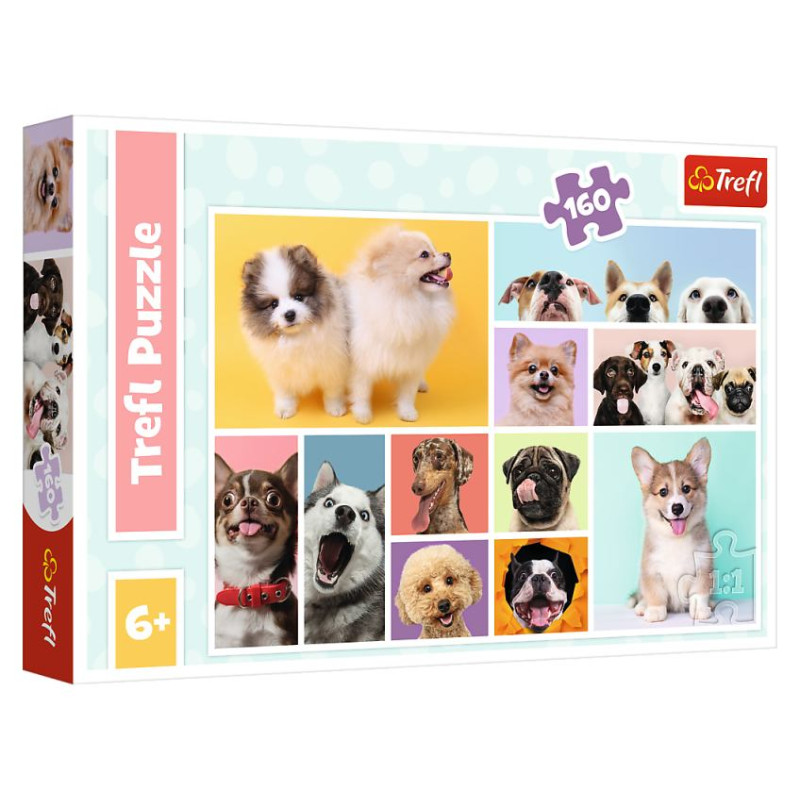 Trefl Puzle Suņi, 160 gab.