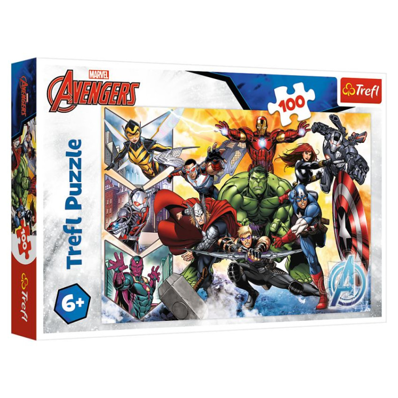 Trefl AVENGERS Puzle, 100 gab.