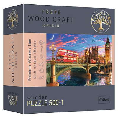 Trefl Koka puzle - Vestminsteras pils, Big Bens, Londona, 500gb