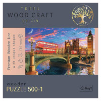 Trefl Koka puzle - Vestminsteras pils, Big Bens, Londona, 500gb